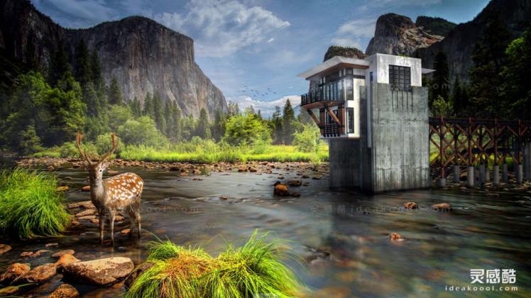 创意建筑效果图丨