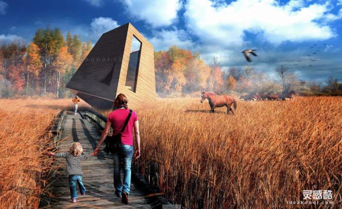 创意建筑效果图丨