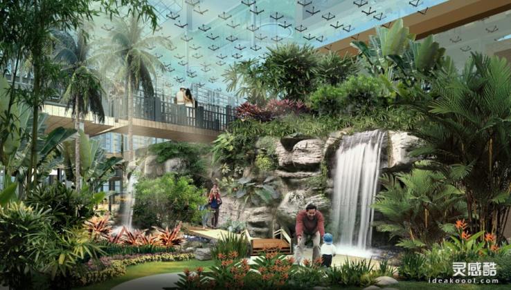 创意温室景观效果图丨