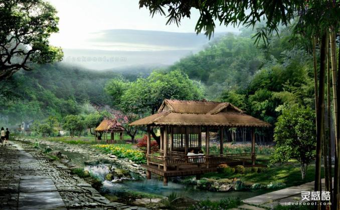 创意景观效果图丨