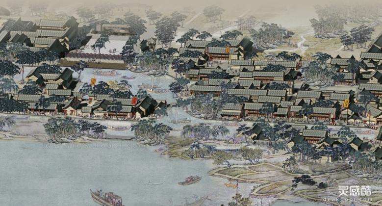 鸟瞰效果图 建筑效果图丨
