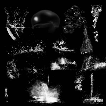 喷泉水景贴图丨