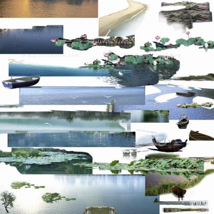 水面水景贴图丨