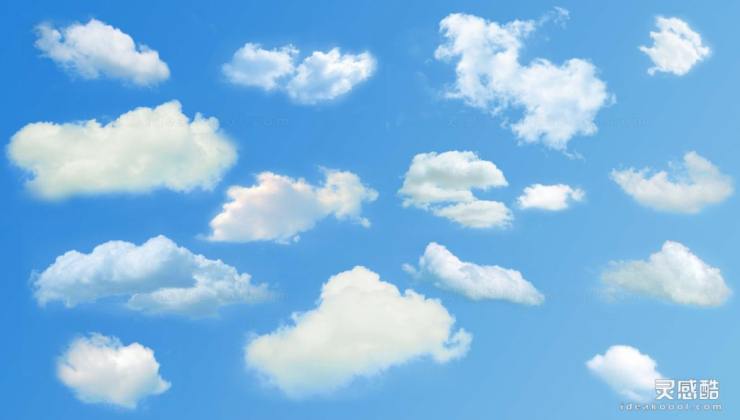 白云贴图丨