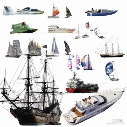 船贴图丨