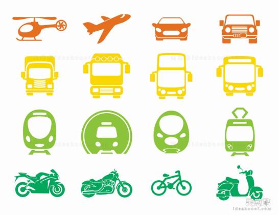 交通工具标志符号丨