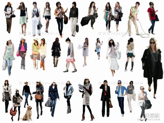 现代人物贴图丨