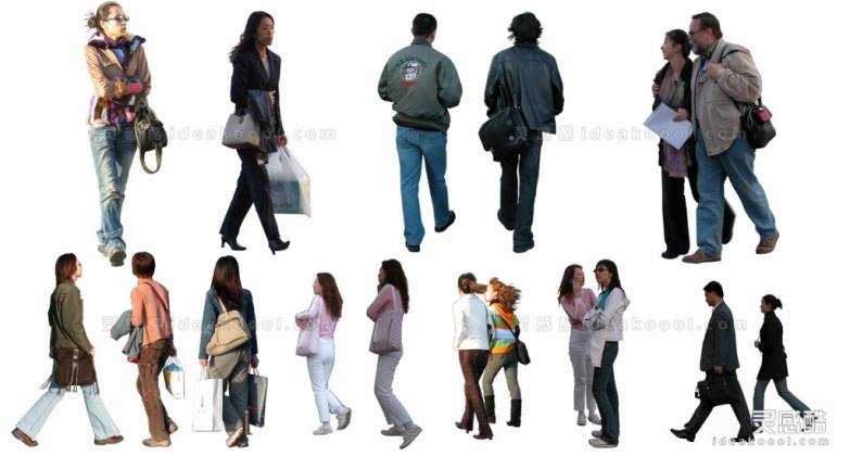 现代人物贴图丨