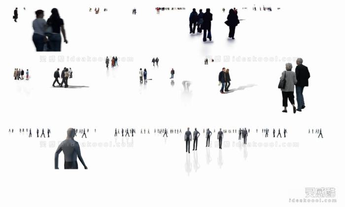 休闲人物贴图丨