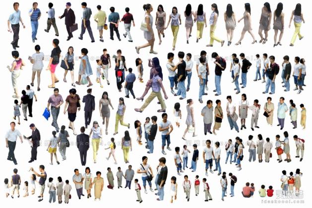 休闲人物贴图丨