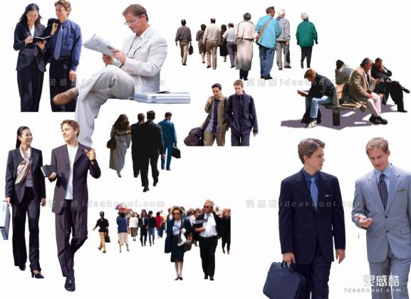 休闲人物贴图丨