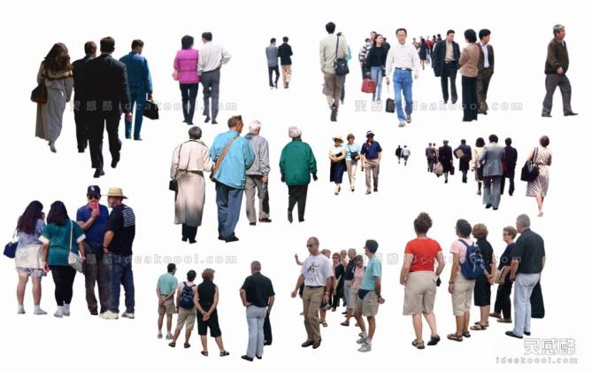 休闲人物贴图丨