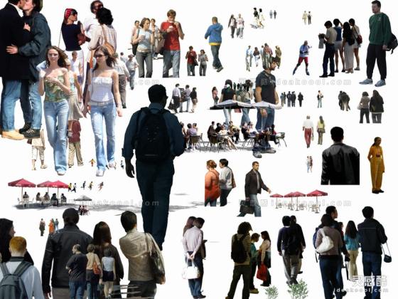 休闲人物贴图丨