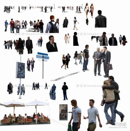 休闲人物贴图丨