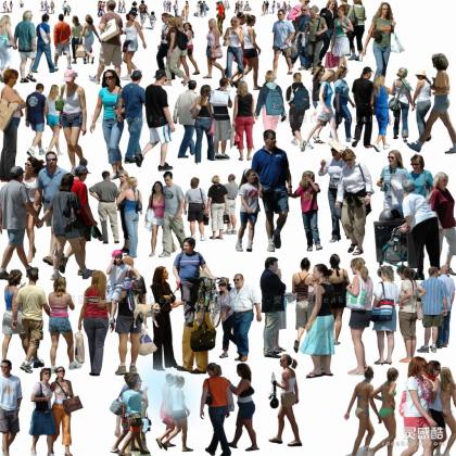 休闲人物贴图丨