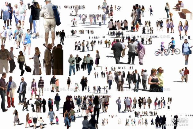 休闲人物贴图丨