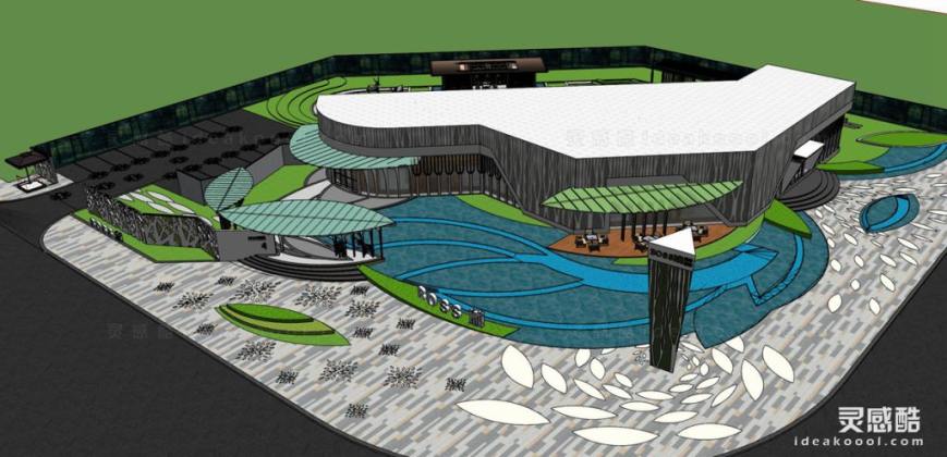 示范区景观售楼处丨