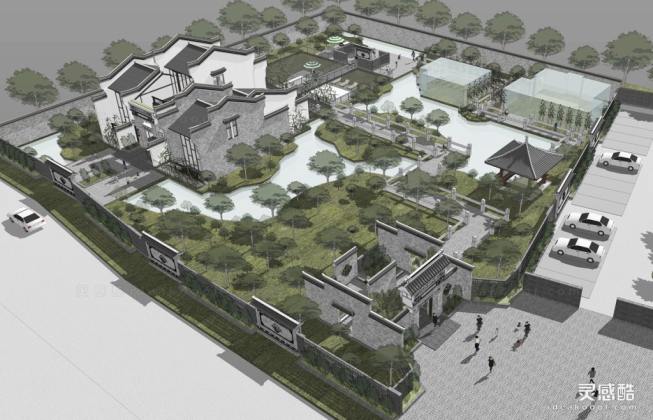 徽派示范区景观丨